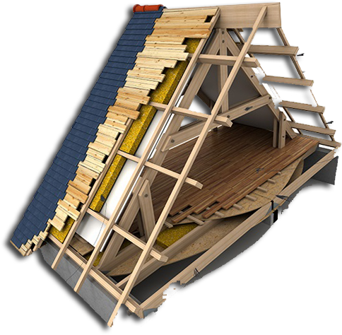 Roofing system diagram and terminology