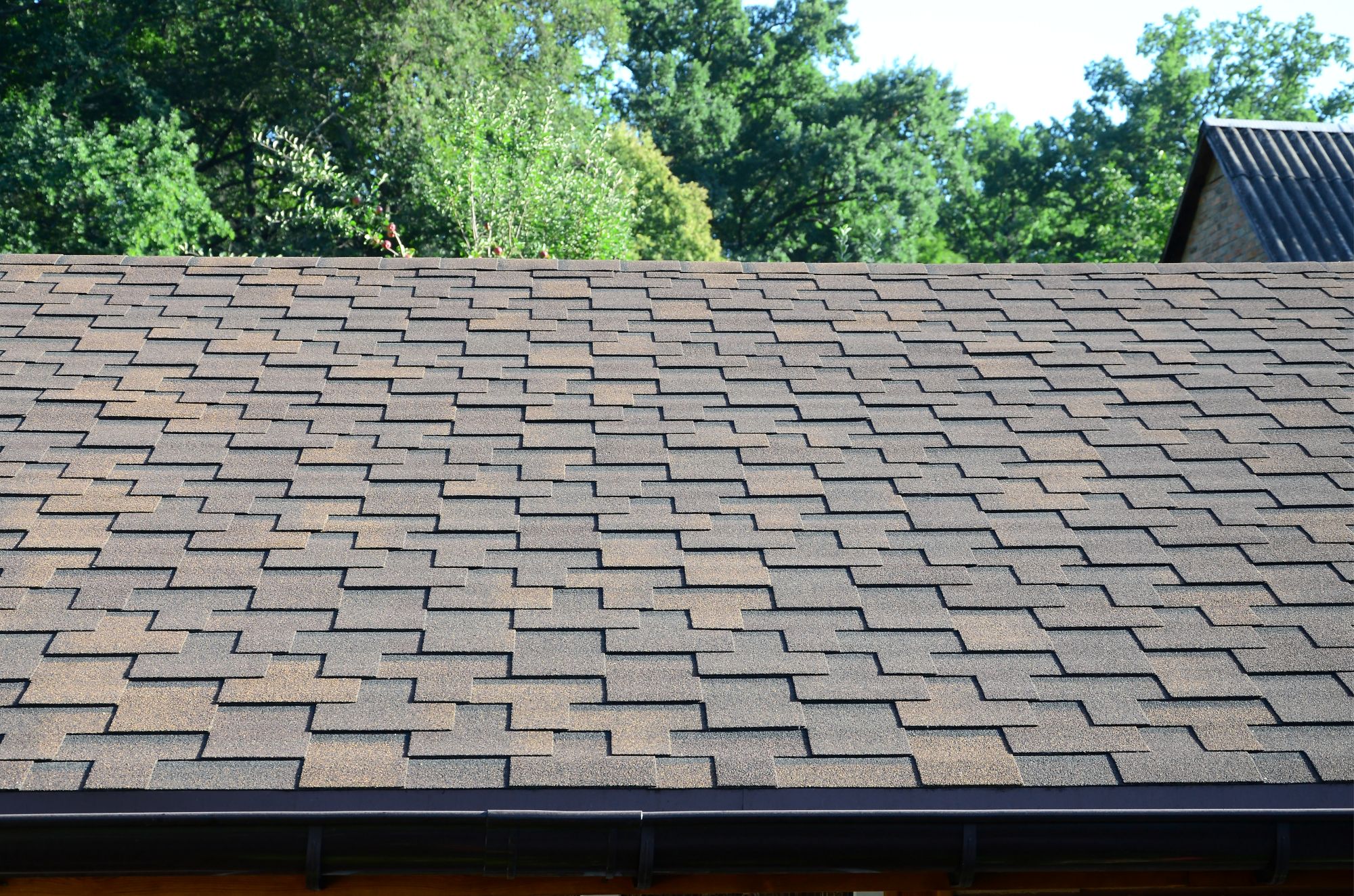 New roof installation on residential home