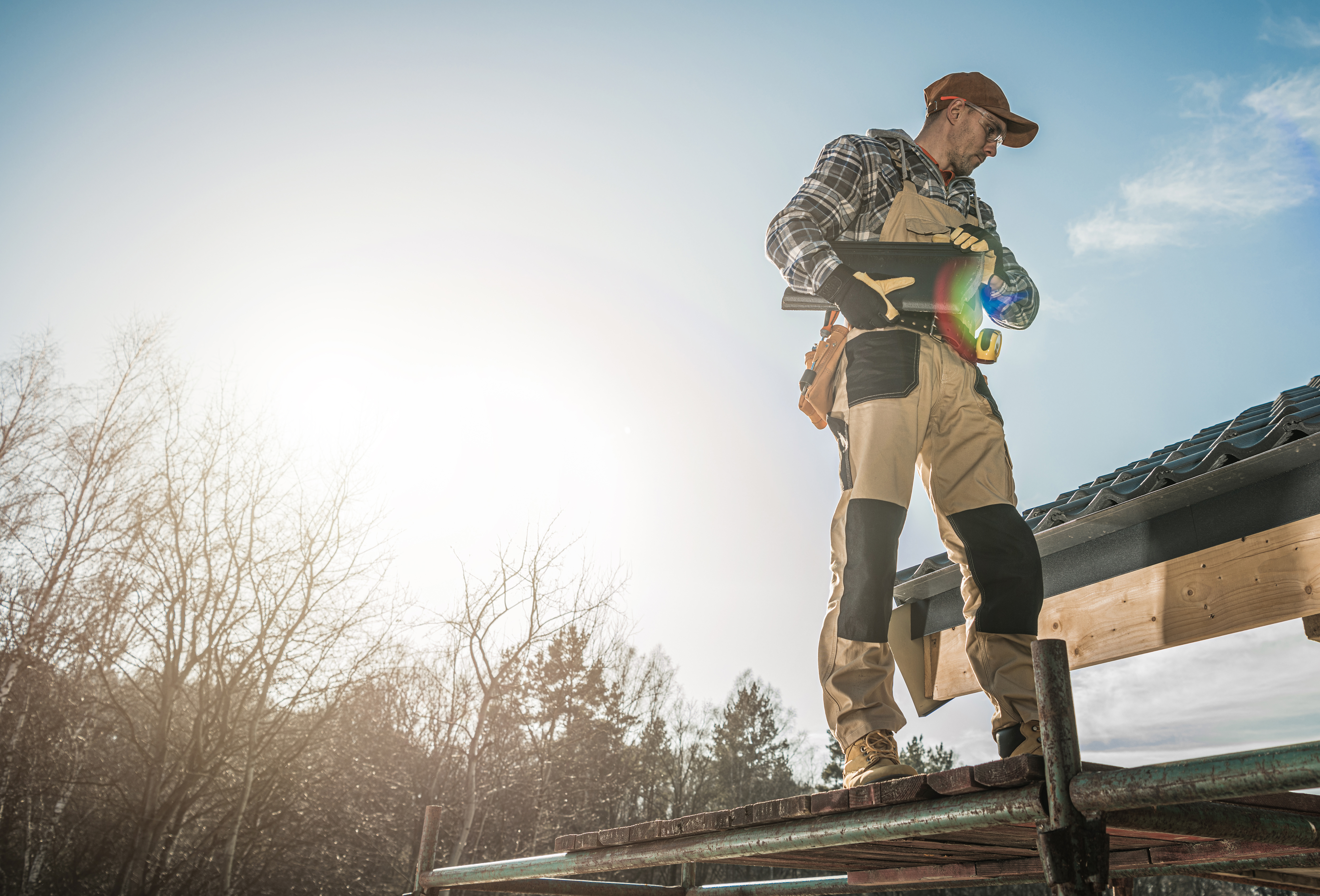 Roof inspection consultation