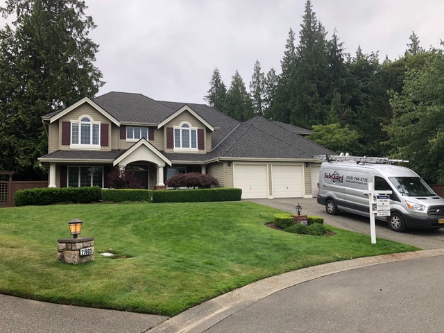 Storm damage roof repair Redmond Washington
